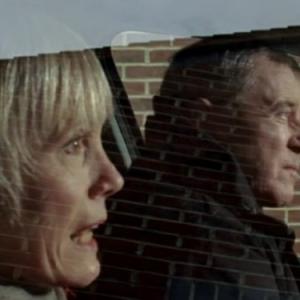 Still of John Nettles and Jane Wymark in Midsomerio zmogzudystes (1997)