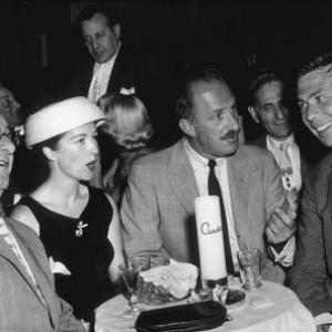 Ciro's Nightclub Ed Wynn, Keenan Wynn, Herman Hover c. 1955