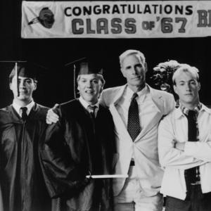 Still of Robert Downey Jr., Kiefer Sutherland, Joanna Cassidy, Bruce Dern, Mariette Hartley and Christopher Wynne in 1969 (1988)