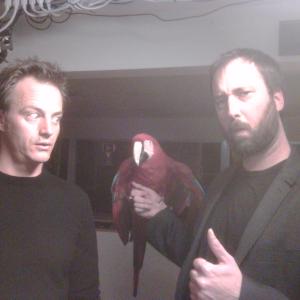 Salvator Xuereb with Tom Green on the Tom Green Show