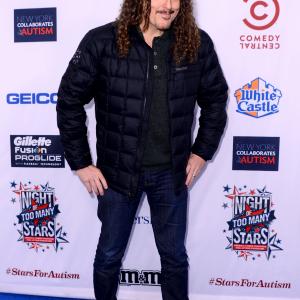Weird Al Yankovic at event of Night of Too Many Stars America Comes Together for Autism Programs 2015