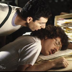 Still of Michael Richards and Weird Al Yankovic in UHF 1989