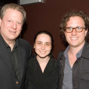 Yarovskaya Al Gore Davis Guggenheim at the premiere of An Inconvenient Truth San Francisco International Film Festival