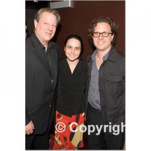 With Al Gore and Davis Guggenheim at the premier of An Inconvenient Truth