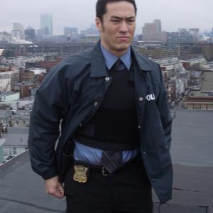 Jason Yee as Detective Leo Choy in the TNT pilot 'Bunker Hill'. Warner/Horizon 2009