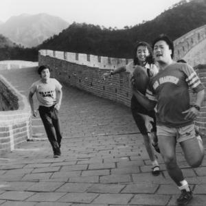 Still of Sharon Iwai and Kelvin Han Yee in A Great Wall 1986