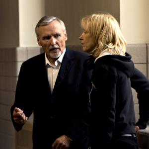 With Dennis Hopper on the set of The Last Film Festival.