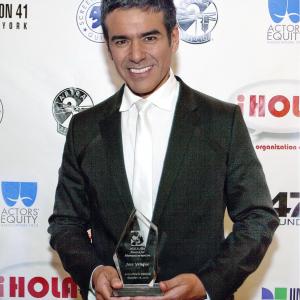 October 2010 - Jose Yenque receives HOLA's Ilka Award for Humanitarianism at New York City's Players Club