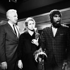 Still of Elizabeth Montgomery, David White and Dick York in Bewitched (1964)