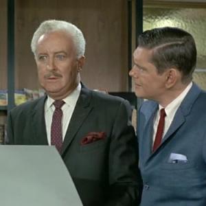 Still of David White and Dick York in Bewitched 1964