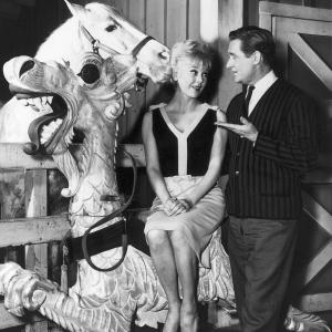 Still of Connie Hines and Alan Young in Mister Ed 1958