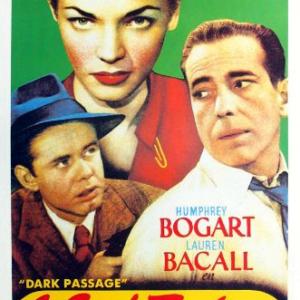Lauren Bacall Humphrey Bogart and Clifton Young in Dark Passage 1947