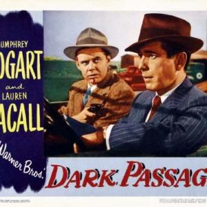 Humphrey Bogart and Clifton Young in Dark Passage (1947)