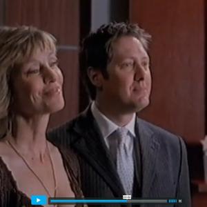 Boston Legal with Dey Young and James Spader