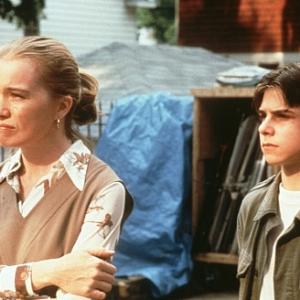 Still of Max Ligosh and Karen Young in Joe the King (1999)