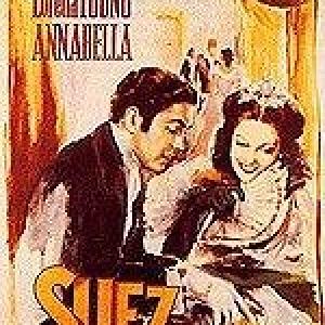 Tyrone Power and Loretta Young in Suez (1938)