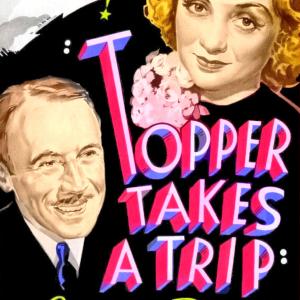 Constance Bennett and Roland Young in Topper Takes a Trip 1938