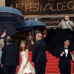 Isabelle Huppert and Joonsang Yoo at event of Dareun naraeseo 2012