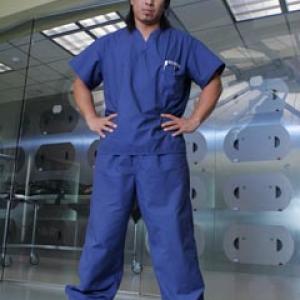 Dr Evan Zao Ron Yuan in his lair in CSINY