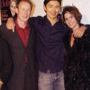 JB and fellow actor Rick Yune at the Hollywood Lifes Magazines third annual Breakthrough Of The Year Awards February 2004