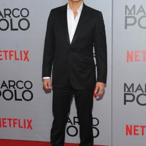 Rick Yune at event of Marco Polo 2014