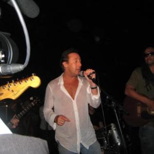Julian Lennon on stage at the 