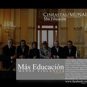 CINEASTAS MUNAL (National Museum of Art). Writer/ directors Antonio Zavala Kugler, Carlos Bolado, Kenya Marquez, Gabriel Retes, Michael Rowe.