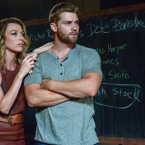 Still of Natalie Zea and Mike Vogel in Under the Dome (2013)