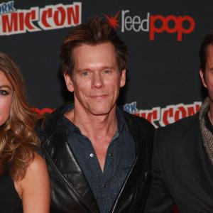 Kevin Bacon, James Purefoy and Natalie Zea at event of The Following (2013)