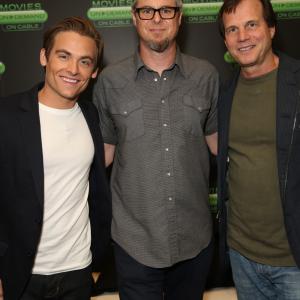 Bill Paxton, Kevin Zegers and Jeff Renfroe at event of The Colony (2013)