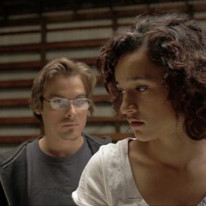 Still of Kevin Zegers and Keisha Castle-Hughes in Vampire (2011)