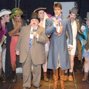 Paul Zegler and Jeff Griggs in THE THREEPENNY OPERA