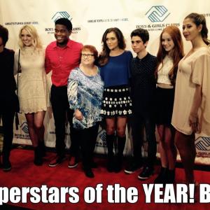 Boys  Girls Clubs SUPERSTARS of the Year Celebration March 22nd 2015 Alyson Stoner Maile Flanagan Ellington Ratliff R5 Rydel Lynch R5 Cameron Boyce Lizzy Small Ashleigh Ross aka Ashi Rosstrue Superstars donating time and talent to EVENT
