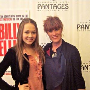 Kelli Berglund and Michelle Zeitlin Billy Elliot Premiere Hollywood