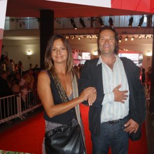 Red Carpet Venice Film festival Son my Son what have Ye done Silvia and Peter Zeitlinger