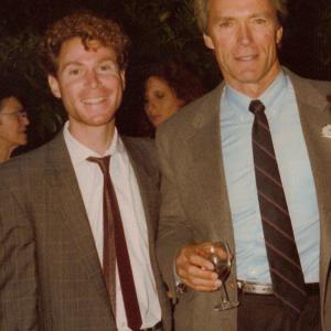 Michael Zelniker Bird with director Clint Eastwood in Paris after the Cannes Film Festival