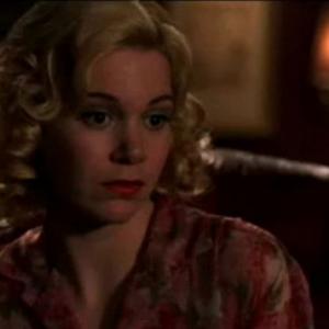 Kate Zenna playing Helen Yarmis in Nero Wolfe ep Champagne For One opposite Maury Chaykin and Timothy Hutton