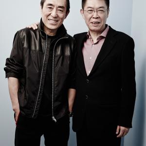 Yimou Zhang and Zhao Zhang at event of Gui lai 2014