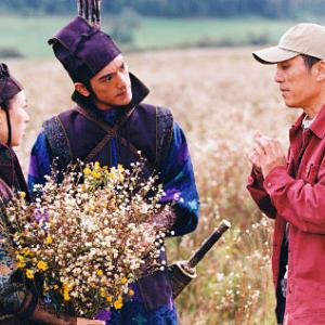 Takeshi Kaneshiro Yimou Zhang and Ziyi Zhang in Shi mian mai fu 2004