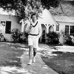 Efrem Zimbalist Jr at home in Encino CA January 15 1961