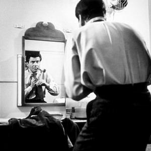 Efrem Zimbalist Jr in his dressing room on the set of 77 Sunset Strip January 15 1961