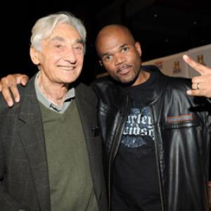 Darryl McDaniels and Howard Zinn at event of The People Speak 2009