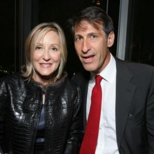Laura Ziskin and Michael Lynton at event of Zmogus voras 3 (2007)