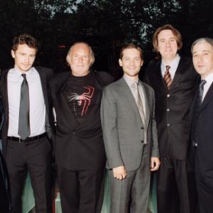 Tobey Maguire Avi Arad Grant Curtis James Franco and Laura Ziskin at event of Zmogus voras 3 2007
