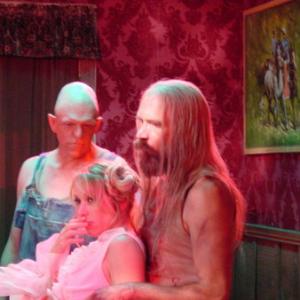 Michael Berryman Elizabeth Daily and Rob Zombie in The Devils Rejects 2005