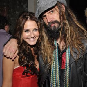 Scout Taylor-Compton and Rob Zombie at event of Halloween II (2009)