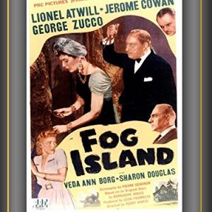 Lionel Atwill Veda Ann Borg Jacqueline deWit and George Zucco in Fog Island 1945