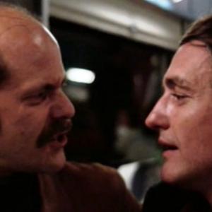 Zack Norman as Gene with Dennis Hopper in Tracks The Rainbow Film CompanyTrio 1977