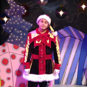 Matt Crabtree in THE SANTALAND DIARIES written by David Sedaris Presented by The Blank Theatre Company in Hollywood CA