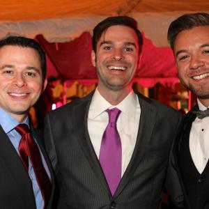 Matt Crabtree Ben Stanley and Marc Cleary at the 2014 TOSCARS presented by Brits in LA at the Egyptian Theatre in Hollywood